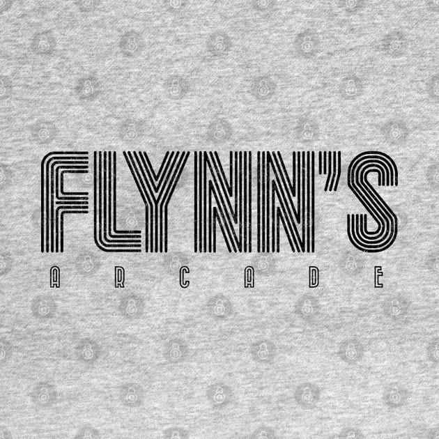 Flynn's Arcade - vintage logo by BodinStreet